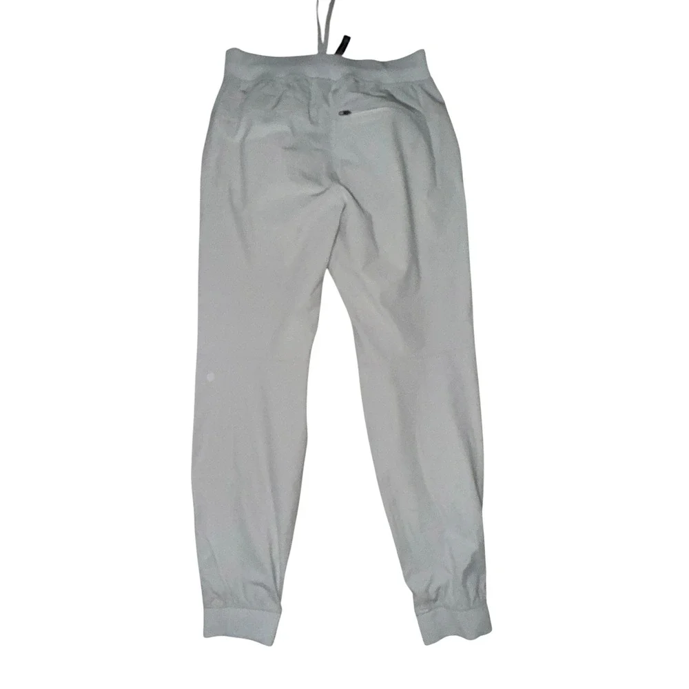 Lululemon ABC Jogger Mens Medium Light Grey Tapered Stretch Pants LM5A85S CR5